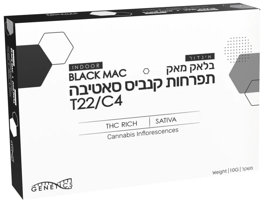 אריזת בלאק מאק של Cloud-9 GENETICS