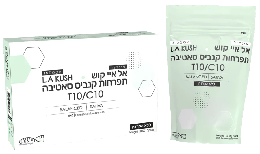 קופסה ושקית של אינדור אל איי קוש של Cloud-9 GENETICS